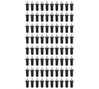 Perni divisori a molla set 80 pezzi per facile sostituzione in persiane e uso ar