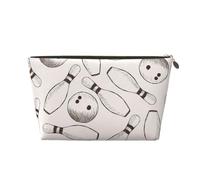Perni E Palle Da Bowling, Borsa per il trucco Borsa per cosmetici Borsa da toilette da viaggio portatile Borsa da toilette