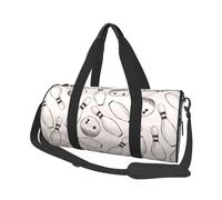 Perni E Palle Da Bowling, Borsone da viaggio di grande capacità Borsa rotonda Borsa da viaggio sportiva Borsa da viaggio Borsa da fitness