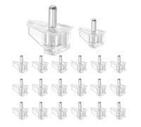 Perni for ripiani, 300 pezzi, picchetti di supporto trasparenti da 3 mm