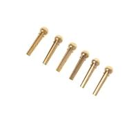 Perni Per Ponte Per Chitarra In Ottone Dorato 6 Pezzi Per Accessori Per Parti Di Chitarra Acustica Folk parti di chitarra