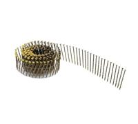 Perni per utensili pneumatici Chiodi a bobina con filettatura a 15 gradi, chiodi for intelaiatura, testa tonda, lunghezza 38-90 mm, for appassionati del fai da te(50mm)