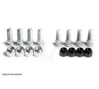 PERNI RUOTA ANTERIORI/POSTERIORI E DADI M10 X 1,25 ARCTIC CAT 250 01-02, 300 01-