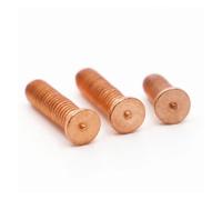 Perni saldati, 5-50pcs M3 M4 M5 M6 M8 M10 Carbon Steel Brass Copper Plated Weld Screw with