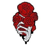 Perni smaltati a forma di cuore cervello per zaini, spilla dal design creativo, Klein, Metallo non prezioso