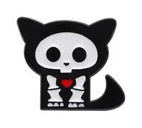 Perni smaltati a forma di cuore piccolo diavolo - Spille personalizzate per risvolti e distintivi, normale, Metallo non prezioso