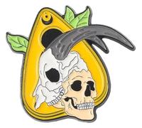 Perni smaltati: fiori, verdure e teschi per borse, zaini e vestiti, Klein, Metallo non prezioso