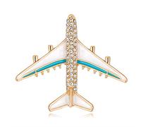Perni smaltati personalizzati aereo spilla aereo zaino badge sacchetto cappello sciarpa spille accessorio gioielli regalo per ragazzi unisex anime pin