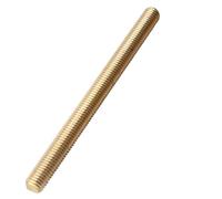 Perno a barra filettata completa, barre completamente filettate in rame M6 M8 M10, lunghezza 100 200 mm, barra completamente filettata in ottone 1 pz.(M6 x 250MM)