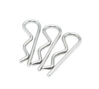 Perno a molla a forma di R in acciaio inossidabile 304 da 1,6 mm, 1,8 mm, 2 mm, 3 mm, 4 mm, 5 mm(M1.5x30mm (50PCS))