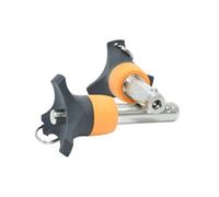Perno a sgancio rapido, 1 perno a sgancio rapido in acciaio inossidabile da 16 mm di diametro, posizionamento, bloccaggio a sfera a molla tipo pulsante utilizzato for altoparlanti line array(16x90mm)