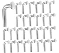 Perno a sgancio rapido, bullone a J, Accessori for scaffalature for Pallet 100 Pezzi Ganci a Clip Accessori for vassoi zincati Clip a J Clip for scaffalature for Pallet Bulloni con Perno di Sicurezza