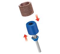 Dremel SC407 Bande di levigatura e mandrino EZ SpeedClic, set di 2 bande di