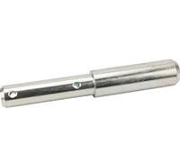 Perno attacco a saldare lunghezza 180 mm diametro 28-22, foro 6 mm KRAMP