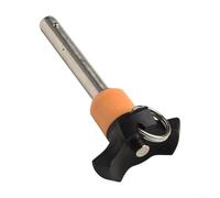 Perno autobloccante a sfera con rilascio a pulsante, perno di arresto in acciaio inox per serraggio e fissaggio rapidi, diametro 6 mm o 8 mm, serraggio Le(8mm-VCN120-6-40)