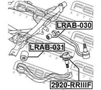 FEBEST 2920-RRIIIF Testina braccio oscillante