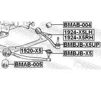 FEBEST 1920-X5 Testina braccio oscillante