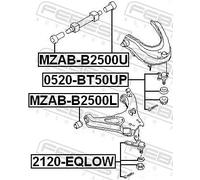 FEBEST 2120-EQLOW Testina braccio oscillante