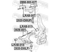 FEBEST 2920-DIIILF Testina braccio oscillante