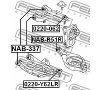 FEBEST 0220-062 Testina braccio oscillante