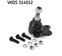 2x Perno braccio oscillante SKF S+D per FORD, VOLVO GALAXY II, MONDEO IV,