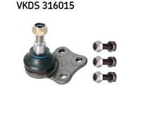 Perno braccio oscillante VKDS 316015 SKF per RENAULT MEGANE III Grandtour
