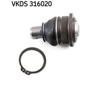 2x Perno braccio oscillante SKF S+D per DACIA, RENAULT DOKKER I, SANDERO II