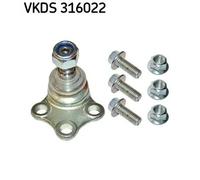 2x Perno braccio oscillante SKF S+D per NISSAN, RENAULT, OPEL PRIMASTAR I