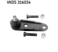 SKF Giunto di supporto guida VKDS 316034 per RENAULT SCÉNIC I / MEGANE I