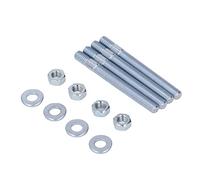 Perno Carburatore Carburatore, Set di Prigionieri Carburatore da 3,5 Pollici Kit di Prigionieri di Montaggio Carburatore in Metallo con Distanziali per Collettore di Aspirazione
