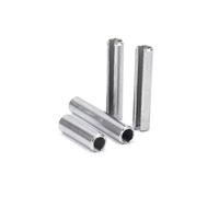 Perno cilindrico elastico con intaglio, Coppiglia elastica in acciaio inossidabile 304, posizionamento cilindrico, tensione(10mm,50pcs M2.5)