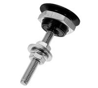 Perno Cofano Auto a Sgancio Rapido 30mm, Lega di Alluminio | Design Compatto, Stile Racing Moderno, per Paraurti e Pannelli Auto, Colore Nero