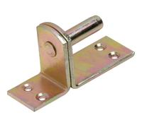 Perno da avvitare D2 acciaio zincato Ø 13xL 98 mm giallo