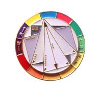 Perno della dei colori rotante in lega per l ' uso | Accessorio per spilla in lega, ruota girevole per abbinare i colori per abiti eleganti e accessori per l ' uso