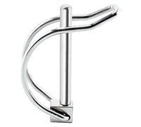 perno di accoppiamento di sicurezza - Perno di bloccaggio 'albero in materiale acciaio inossidabile 316 | Blocco perni di attacco del rimorchio | Attrezzature per rimorchi per trattori, pr