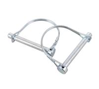 Perno di aggancio 2 pezzi: perno di aggancio del rimorchio: fermo di bloccaggio