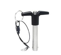 Perno di bloccaggio a sfera 1 pz. Impugnatura a T in alluminio con perni di sicurezza for il posizionamento, MT193A, pulsante a sgancio rapido, blocco a sfera anello(MT193A-10,Usable length 50 mm)