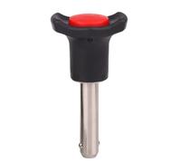 Perno di bloccaggio a sfera con pulsante, Perno a sgancio rapido in acciaio inossidabile VCN121, diametro 8 mm, lunghezza 25-100(VCN121 8 35mm)