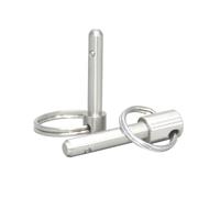 Perno di bloccaggio a sfera, Perno a sgancio rapido Chiusura a sfera a molla in acciaio inossidabile con diametro di 16 mm for attrezzature for il fitness(16x50mm)
