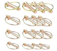 Perno di bloccaggio Kit assortimento di perni for impieghi gravosi da 30/50 pezzi, for trattore, attacco a 3 punti for trattori agricoli, rimorchi, camion e tosaerba(M4.5x36 (50pcs))