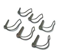 Perno di cerniera per tubi standard - varie dimensioni misure zincato 8 mm | 50 mm