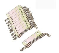 Perno di chiusura a molla, Chiusura a molla 75x20x1,5mm 10 pezzi(Right)