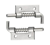 Perno di chiusura caricato a molla 2 pezzi for bullone della porta 'armadio con finestra Hardware domestico