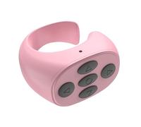 Perno di pagina con il - Controller pulsante Selfie di Otturatore Remoto della fotocamera Wireless Ricaricabile - Telecomando della fotocamera Ricaricabile con Anelli di scorrimento per telefoni
