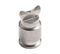 Perno di ricambio a mezza luna con albero a fiore di canapa per ruota a goccia d'acqua modificata ANTARES DC, adatto per Antares, mulinelli (perno a mezza luna)