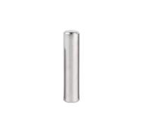 Perno di riferimento con filettatura interna, perno di fissaggio for posizionamento filettatura interna a testa piatta in acciaio inossidabile 304 Argento M3-M6(4X12XM3)