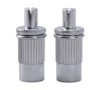 Perno e boccola di montaggio metrico 2 pezzi for chitarra elettrica stile LP importata Nashville TOM Bridge(Chrome)