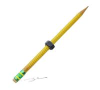 Perno filettato, 18 x 1 cm, penna di decompressione a noce, per migliorare le abitudini | Twist Write con facilità, penna a noce per agitare tranquillamente in classe, viaggi, casa, lavoro