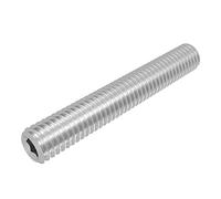 Perno filettato SECCARO con punta conica M6 x 40 mm, acciaio inox V2A VA A2, DIN 913 / ISO 4026, esagono incassato, 20 pezzi