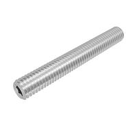 Perno filettato SECCARO con punta conica M8 x 60 mm, acciaio inox V2A VA A2, DIN 913 / ISO 4026, esagono incassato, 20 pezzi